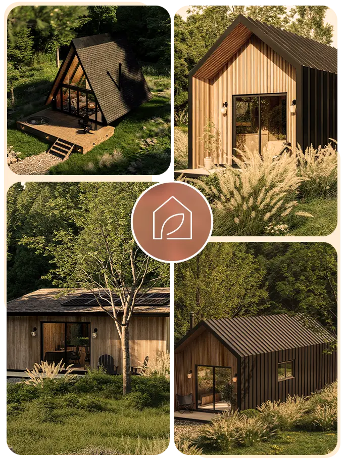 Interior tiny house Slow Living